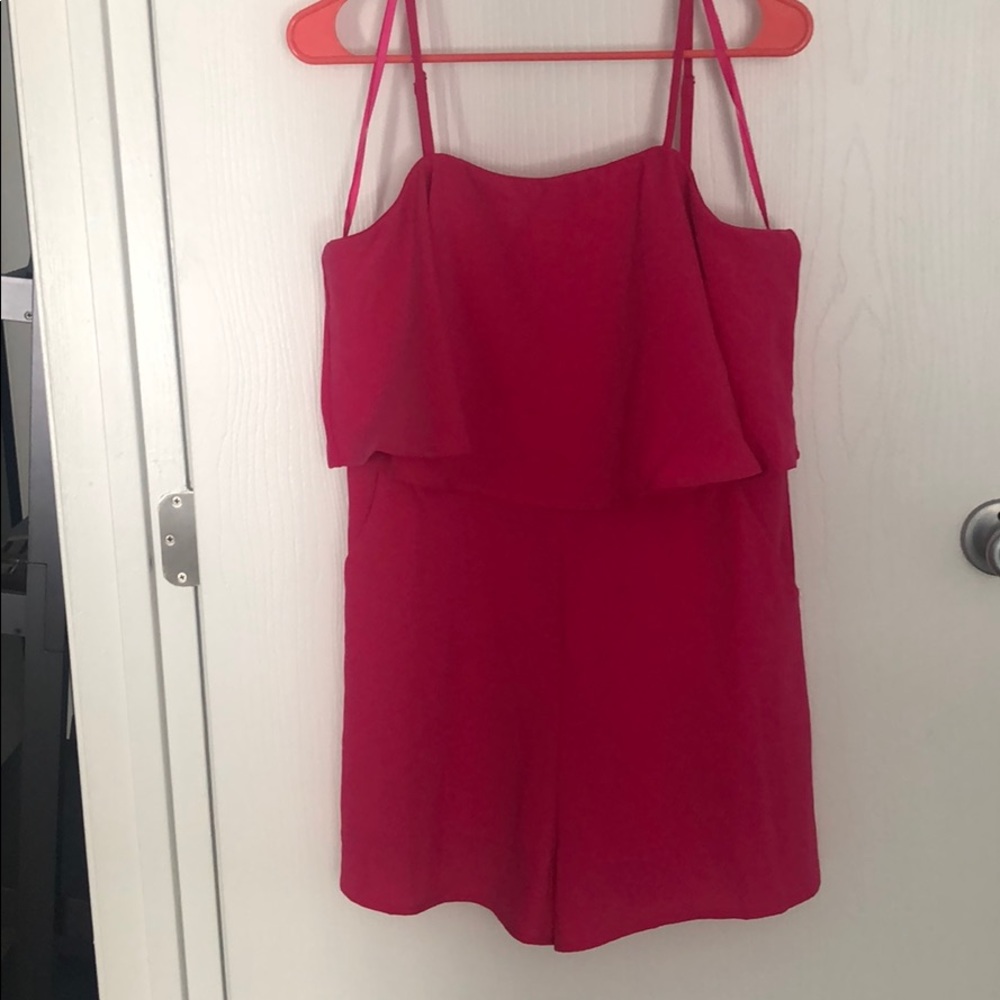 Pink fushia romper